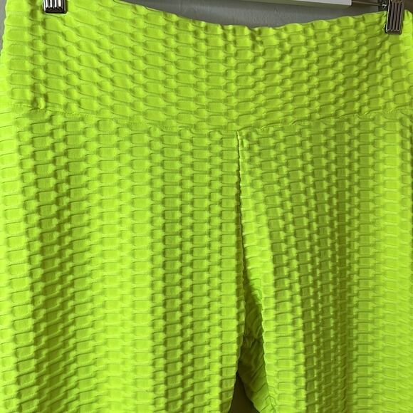 Brazilian butt enhancing leggings textured fabric sexy TikTok slimming SZ XXL - Picture 3 of 10